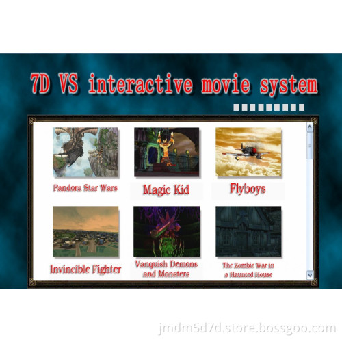 7D Interactive System Gun Game Dynamic Cinema